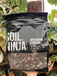 Soil Ninja Anthurium és Orchidea földkeverék - 5 liter - Tropical Home 